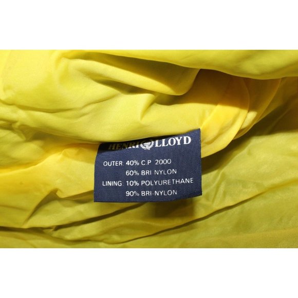Vintage 80s Henri Lloyd Natique Sailing Multicolor Full Zip Rain Work Jacket M - Picture 9 of 11